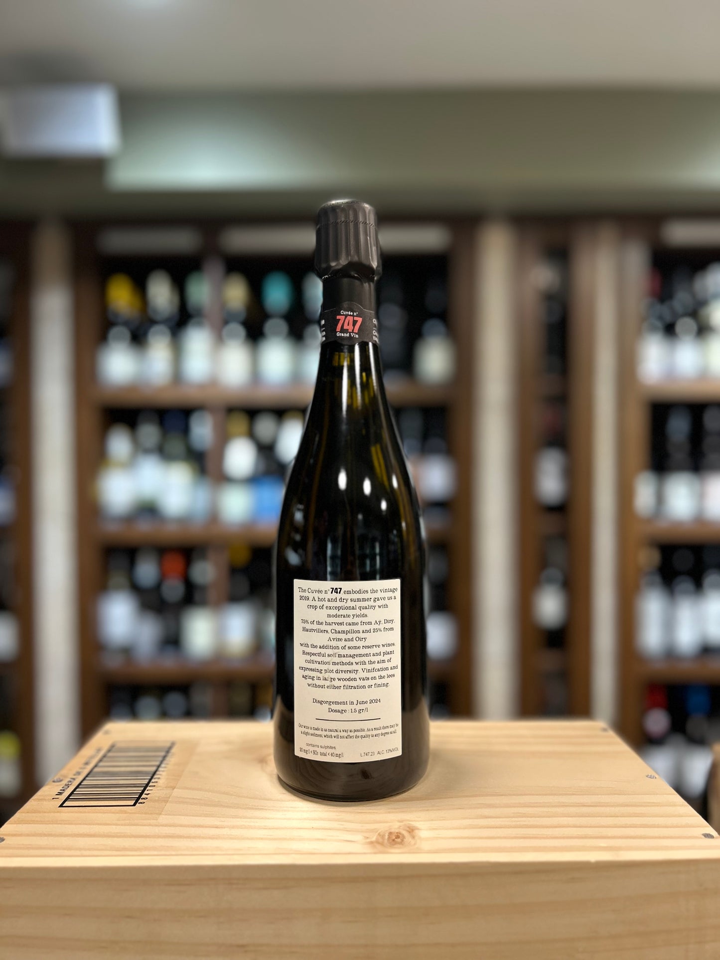 Cuvée no 747 - Grand Vin - Champagne Jacquesson - Extra Brut