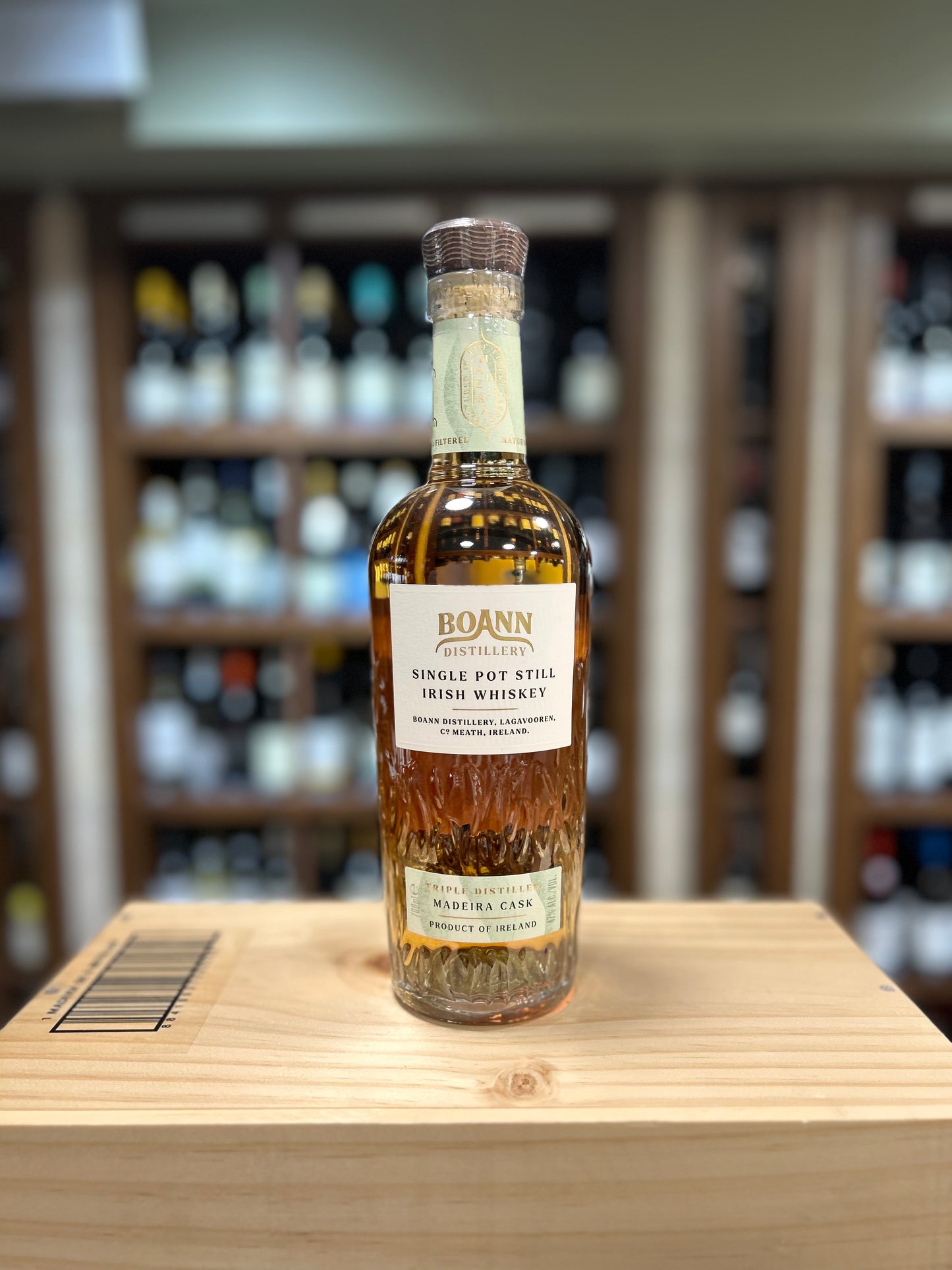 Boann Distillery - Single Pot Still - Irish Whiskey - Triple Distilled - Marsala Cask