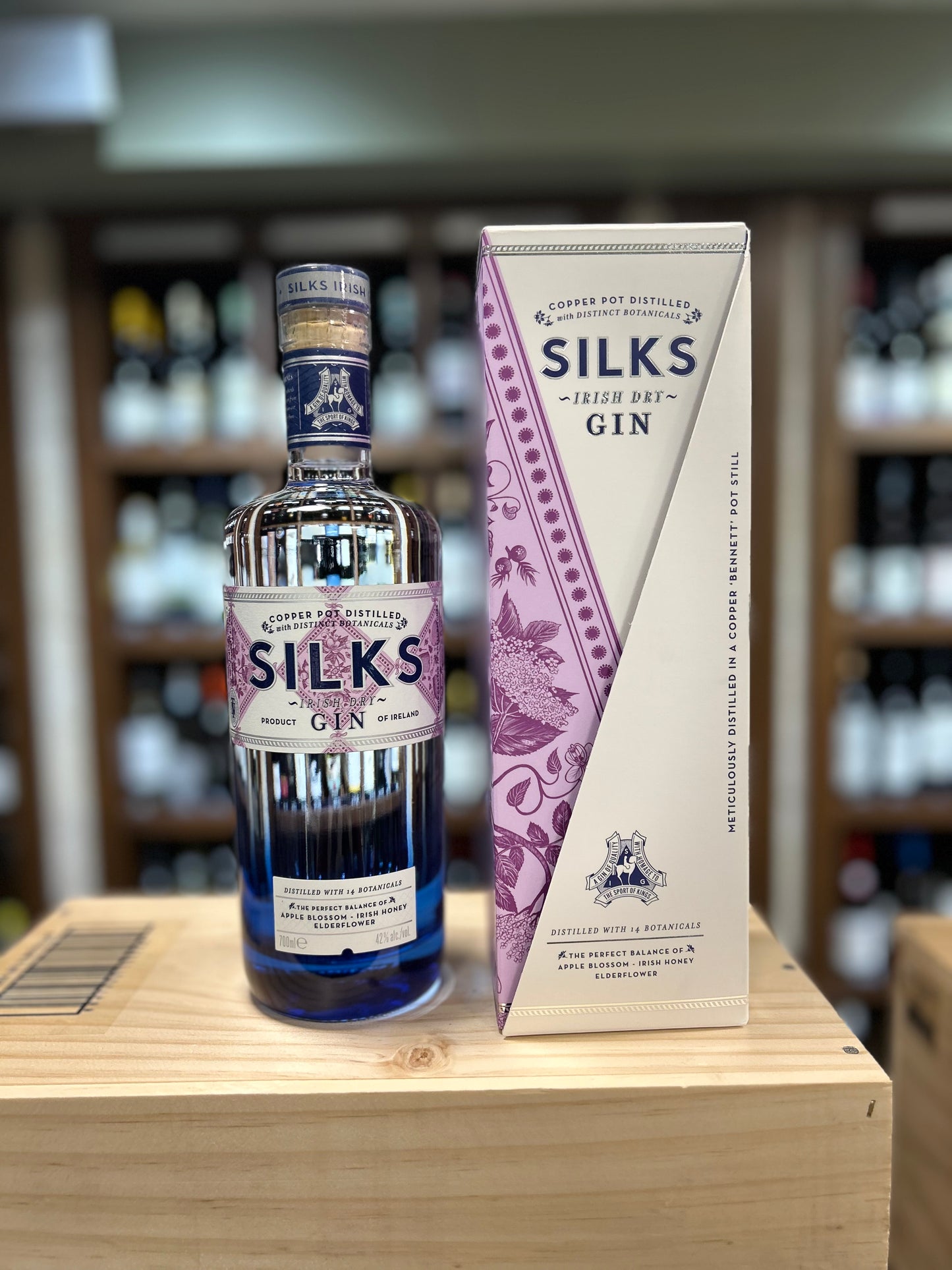 Silks - Irish Dry Gin - Copper Pot Distilled