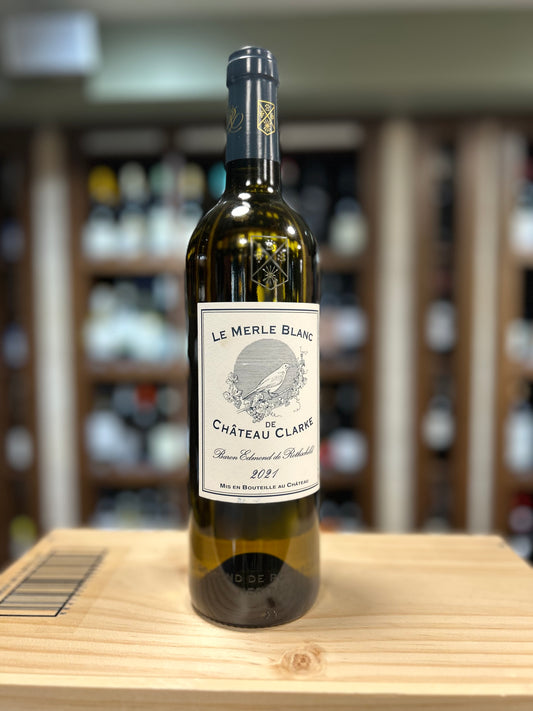 Le Merle Blanc - Château de Clarke - Baron Edmond de Rothschild - 2021