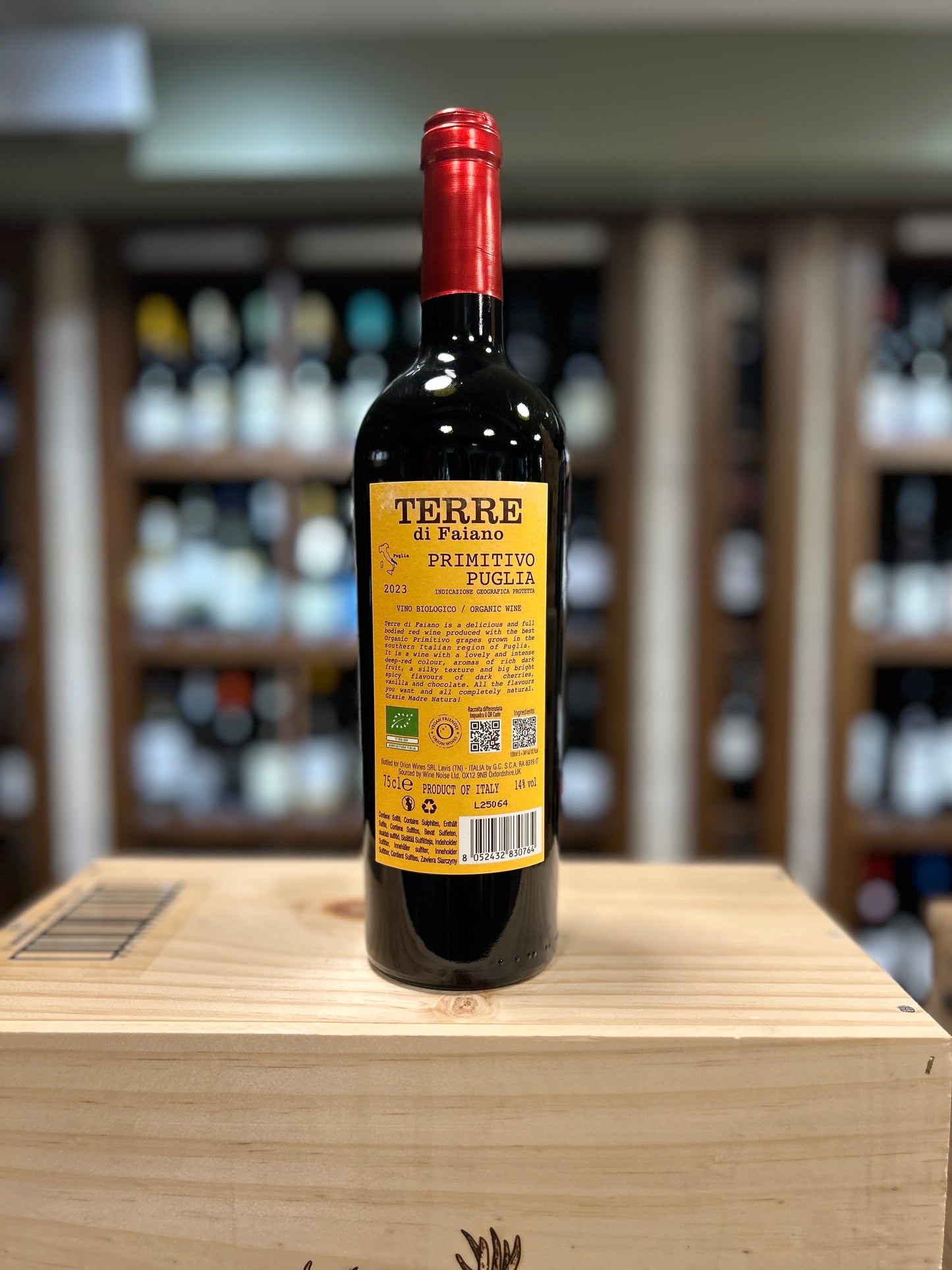Terre di Faiano - Primitivo - Puglia - 2023 (Organic wine)