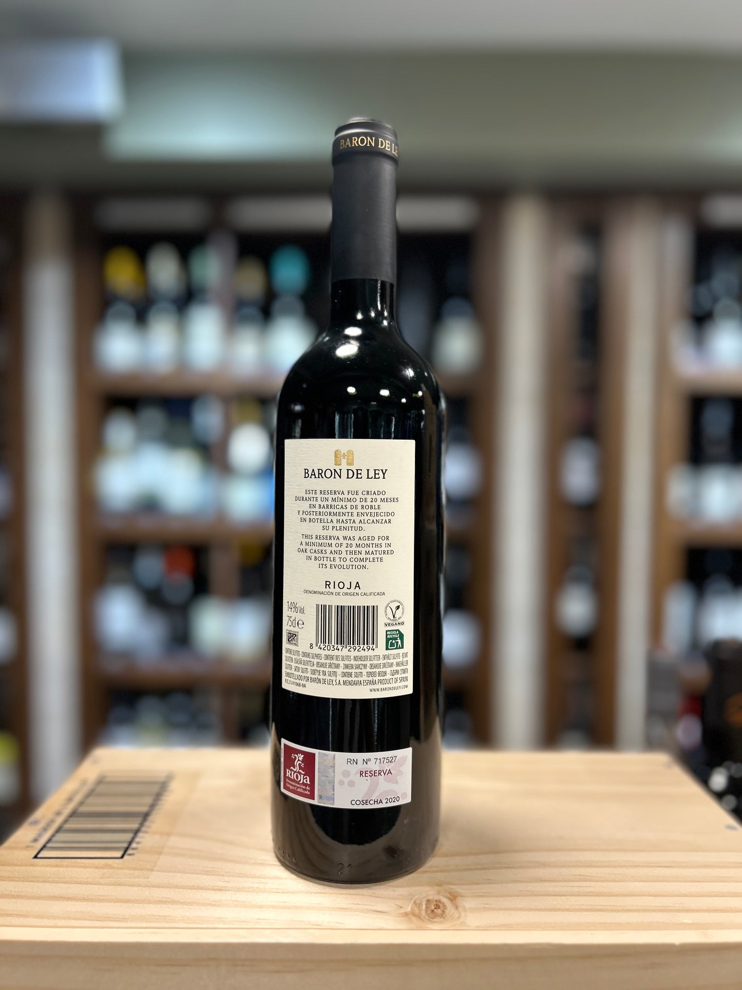 Baron de Ley - Rioja Reserva - 2020
