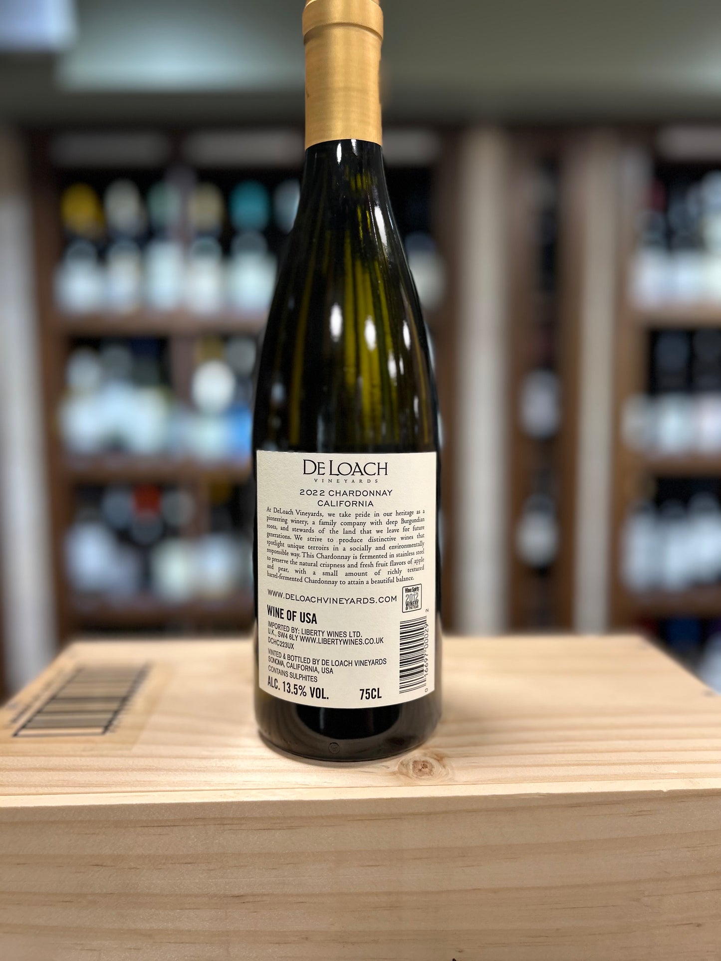 De Loach Chardonnay - Heritage Reserve 2022