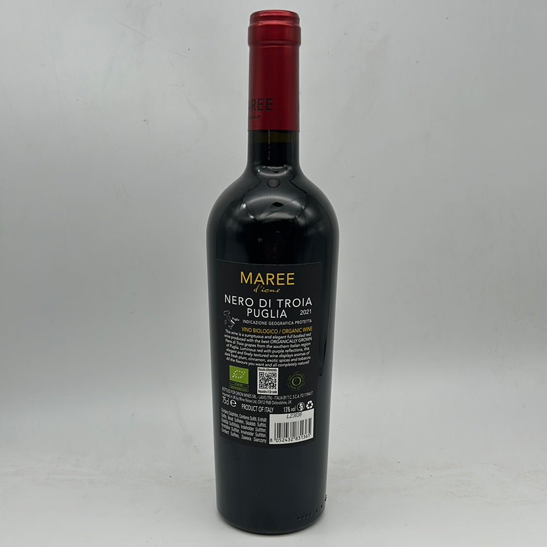 Maree d'Ione, Nero di Troia, Organic, 2024