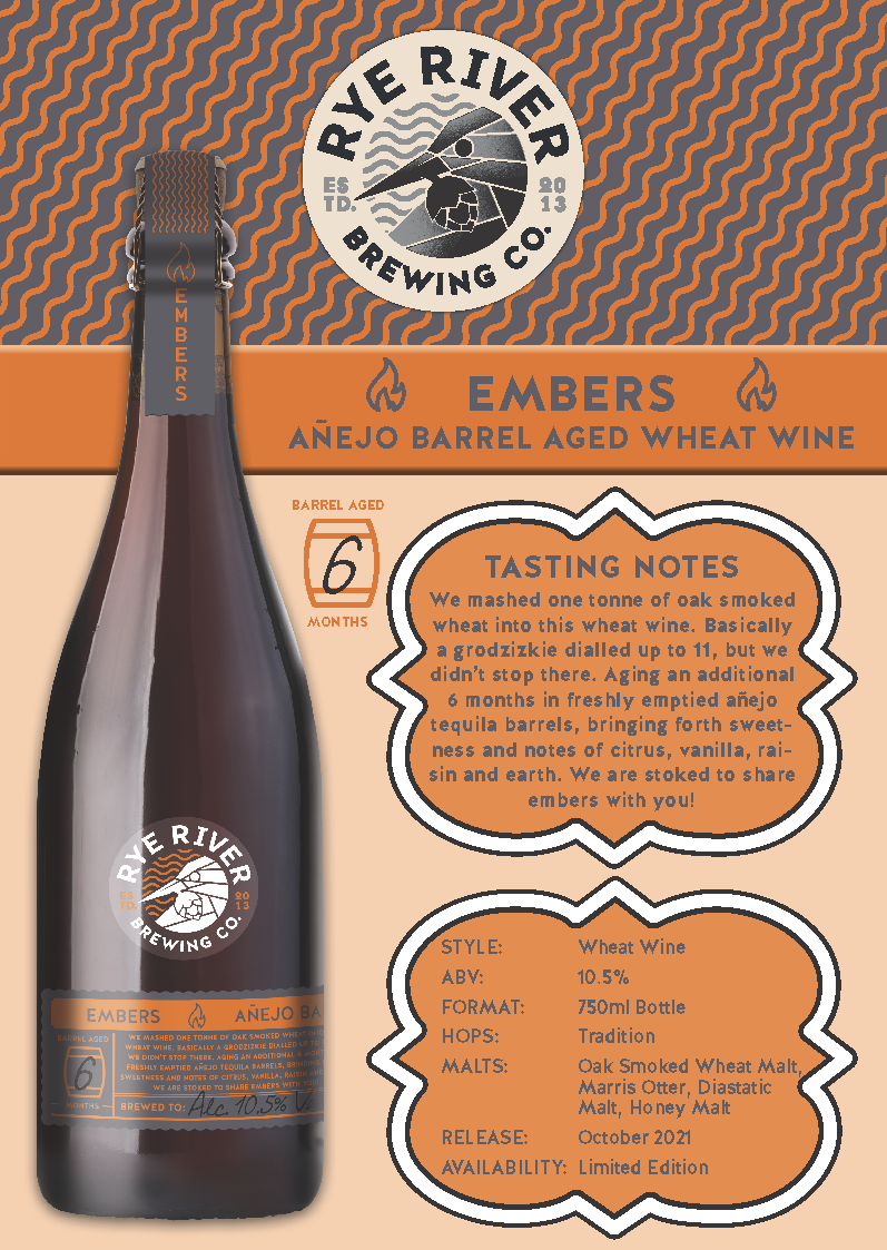 EMBERS: AÑEJO BARREL AGED WHEAT WINE