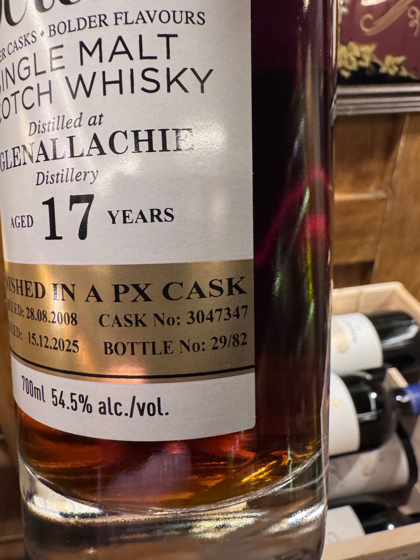 The Octave Gleenallachie 17 Year Old Hedonism Wines Exclusive Bottle 29/82