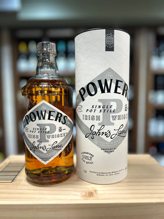 Powers - Single Pot Still - John's Lana Irish Whiskey - 12 Years