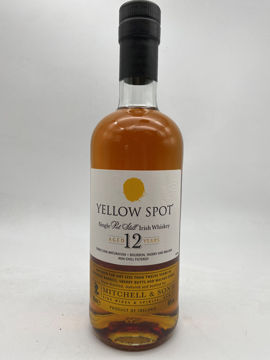 Yellow Spot Irish Whiskey 12 Year Old 46% 70cl